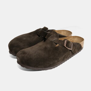 rPVgbN {Xg T_ ~[ XG[h BIRKENSTOCK BOSTON REGULAR FIT MOCCA SUEDE ( uE F Y U[ M[ 60901 )