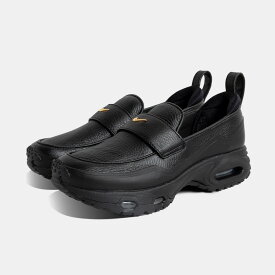 [プレゼント付き]NIKE ナイキ ローファー スニーカー LOAFER ウィメンズ エア マックス フェノメナ WMNS AIR MAX PHENOMENA BLACK ( レザー ブラック 厚底 黒 メンズ レディース IM8814-001 )