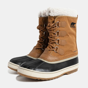 \ 1964 pbN iC EH[^[v[t u[c SOREL 1964 PAC NYLON BOOTS CAMEL BROWN BLACK ( L Y h Y fB[X NM5189-224 )