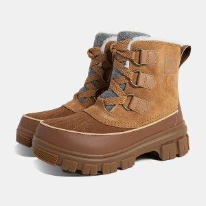 SOREL �\���� TIVOLI V �u�[�c WP TAWNY BUFF VELVET TAN �e�B�{��5 �E�H�[�^�[�v���[�t ( �x�[�W�� �u���E�� ���F �h�� �h�� �g���� �����Y ���f�B�[�X NL5113-253 )