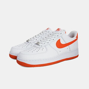 【お買い物マラソン限定クーポン配布中!!】NIKE ナイキ エアフォース ロー スニーカー AIR FORCE 1 '07 "WHITE/SAFETY ORANGE" ( 白 ホワイト オレンジ AF1 メンズ FJ4146-109 )