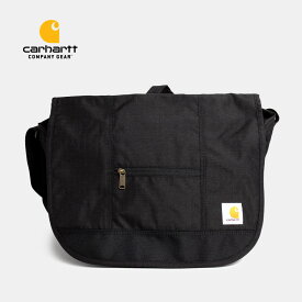 【クーポン＆P2倍】カーハート メッセンジャーバッグ バッグ リップストップ CARHARTT RIPSTOP MESSENGER BAG BLACK ( ブラック 黒 ショルダーバッグ PC収納 メンズ レディース CB0509BLK )