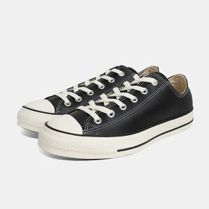 _P10{^Ro[X U[ I[X^[ Xj[J[ CONVERSE LEATHER ALL STAR OX BLACK ( ubN  [Jbg U[Xj[J[ Y fB[X 31311321 )