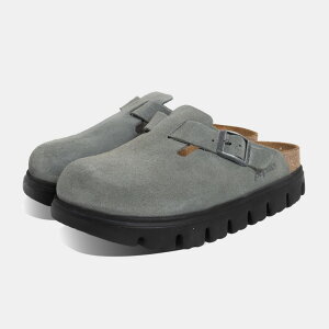 rPVgbN  {Xg `L[ T_ BIRKENSTOCK BOSTON CHUNKY LEVE BASALT GRAY ( O[ DF U[T_ XG[h Y fB[X 1029142 )