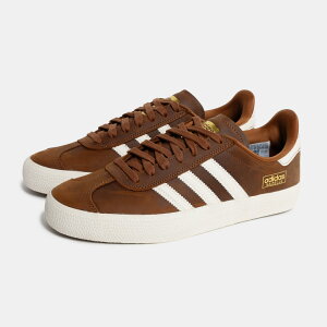[�N�[�|����P2�{]�A�f�B�_�X �K�[�� �X�j�[�J�[ adidas GAZELLE ADV DUSKY BRONZE ( �K�b�c���[ �X�P�[�g SKATE ���F �u���E�� �� �z���C�g �����Y �����Y ���f�B�[�X HQ7547 )