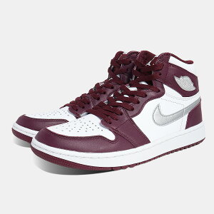 �i�C�L �G�A�W���[�_�� 1 �n�C �S���t �X�j�[�J�[ �C�O���� ���{������ �S���t�V���[�Y NIKE AIR JORDAN 1 HIGH G WHITE/BORDEAUX �����Y ���f�B�[�X DQ0660-103