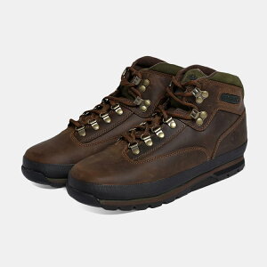[�N�[�|����P2�{]Timberland �e�B���o�[�����h ���[�� �n�C�J�[ �~�b�h ���U�[ �u�[�c EURO HIKER MID LEATHER "BROWN" ( �� �u���E�� ���[�N �����Y 95100 )