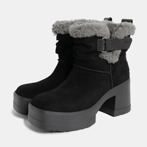 [�N�[�|����P2�{]UGG �A�O ���N�V�[ �v���I�� ���� �q�[�� �u�[�c MOXY PULL ON BLACK ( �u���b�N �� �V�[�v�X�L�� �x���g ���f�B�[�X �E�B�����Y 1171476-BLK )
