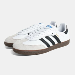 [�N�[�|����P2�{]adidas SAMBA ADV WHITE BLACK �A�f�B�_�X �T���o �X�j�[�J�[ ( �� �z���C�g �� �u���b�N �K���\�[�� �X�P�[�g �����Y ���f�B�[�X �E�B�����Y GZ8477 )