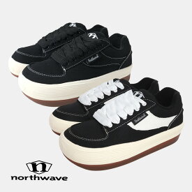 [P2倍＆クーポン]【1000円OFFクーポン発行中!】NORTHWAVE ノースウェーブ エスプレッソ キャンバス スニーカー ESPRESSO CANVAS ( 黒 ブラック 白 ホワイト 厚底 メンズ レディース ボリュームソール 国内正規品 NW-004 )