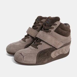 �v�[�} �X�s�[�h�L���b�g �E�F�b�W �X�j�[�J�[ PUMA SPEEDCAT WEDGE TOTALLY TAUPE-CHOCOLATE ( �u���E�� �n�C�J�b�g ���U�[�X�j�[�J�[ �����Y ���f�B�[�X 407878-01 )