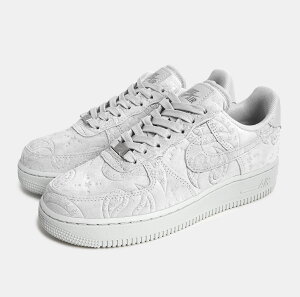 �i�C�L �G�A �t�H�[�X 1 ���[ �X�G�[�h �X�j�[�J�[ NIKE AIR FORCE 1 LOW SUEDE PAISLEY/GREY FOG ( �O���[ �y�C�Y���[ AF1 �����Y ���f�B�[�X IO1259-002 )