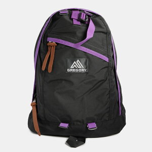 GREGORY �O���S���[ �o�b�N�p�b�N �����b�N �o�b�O �f�C �p�b�N DAY PACK BAG BLACK PURPLE ( �� �u���b�N �� �� �p�[�v�� �����Y ���f�B�[�X 65169-769 )