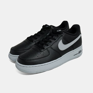 [�N�[�|����P2�{�I]NIKE �i�C�L �G�A�t�H�[�X �X�j�[�J�[ AIR FOCE 1 GS BLACK/WOLF GREY ( �� �u���b�N �O���[ ���f�B�[�X �E�B�����Y HQ3807-001 )
