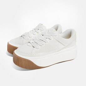 UGG アグ 厚底 EZ-DUZZIT イージー ダジット スエード レース アップ スニーカー SUEDE LACE UP JASMINE ( ベージュ レディース ウィメンズ 1175120-JSM )
