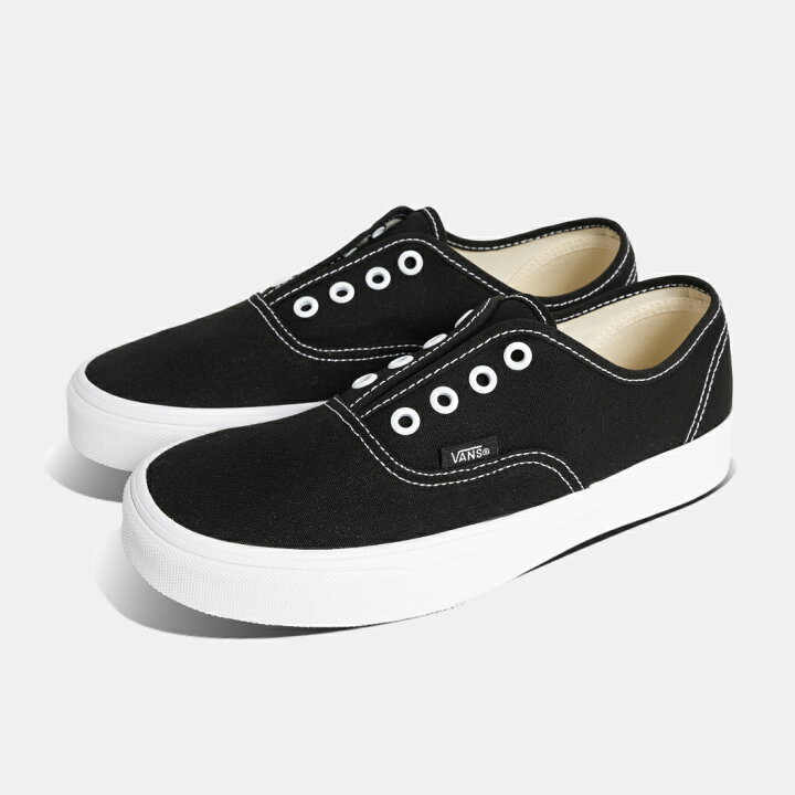 VANS ウイメンズ スニーカー VANS AUTHENTIC GORE BLACK WHITE 