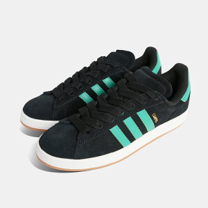 adidas �A�f�B�_�X CAMPUS ADV �L�����p�X �X�P�[�g �X�j�[�J�[ CORE BLACK COURT GREEN ( �u���b�N �� �O���[�� �� SKATE �����Y KI5725 )