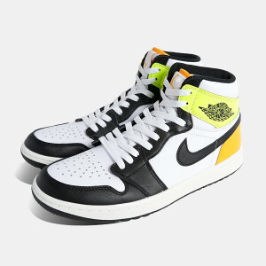 �i�C�L �G�A �W���[�_�� �n�C �S���t �X�j�[�J�[ NIKE AIR JORDAN 1 HIGH GOLF VOLT GOLD ( �C�G���[ ���F ���U�[ AJ1 �����Y �����Y ���f�B�[�X DQ0660-105 )