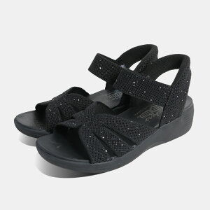 [�N�[�|����P2�{!]�X�P�b�`���[�Y �A���� �T���_�� �X���b�v�C���Y SKECHERS ARYA Slip-ins BLACK ( �n���Y�t���[ �����₷�� �y�� ����g�킸�ɗ����� �������܂ܗ����� �q�[�� �X�g���b�v �� ���f�B