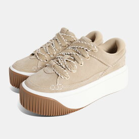アグ イージー ダジット スエード スニーカー UGG W EZ-DUZZIT SUEDE LACE UP ( MUSTARD SEED 厚底 レディース 1175120-MDSD )