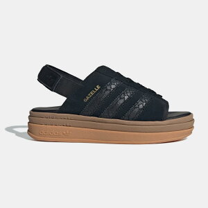 �A�f�B�_�X �K�[�� �{�[���h ���� �T���_�� GAZELLE BOLD SANDALS CORE BLACK SUEDE ( �� �u���b�N �X�G�[�h ���f�B�[�X �E�B�����Y �����Y HQ4688 )