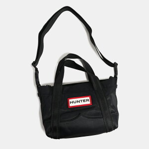 [�N�[�|����P2�{�I]�n���^�[ �i�C���� �g�b�v �N���b�v �g�[�g �o�b�O HUNTER NYLON TOPCLIP TOTE MINI BAG BLACK ( �� �肳�� �u���b�N �� ���f�B�[�X �E�B�����Y UBS1203KBMBLK )