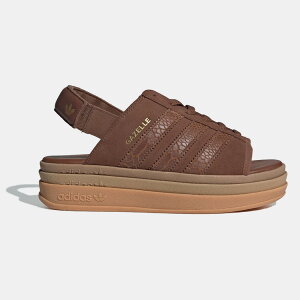 [�N�[�|����P2�{�I]�A�f�B�_�X ���� �K�[�� �{�[���h �T���_�� adidas GAZELLE BOLD SANDAL W BROWN SUEDE ( ���F �X�G�[�h �K�b�c���[ ���f�B�[�X �E�B�����Y IH6633 )