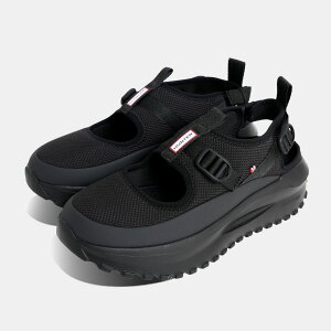 �n���^�[ �g���x�� �t���[ �T���_�� �X�j�[�J�[ HUNTER UNISEX TRAVEL FLOW SANDAL BLACK ( �u���b�N �� �����[�W�F�[�� ���� ���f�B�[�X UFF7103MSH-BLK )