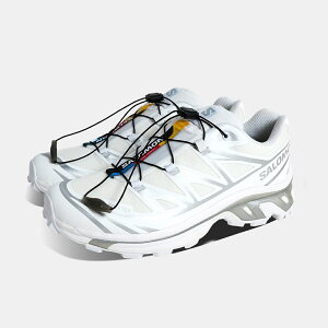 �T������ �X�j�[�J�[ SALOMON XT-6 GORE-TEX WHITE ( �� �z���C�g �V���o�[ �����Y ���f�B�[�X �E�B�����Y �h�� �S�A�e�b�N�X �g���C�� L47581100 )