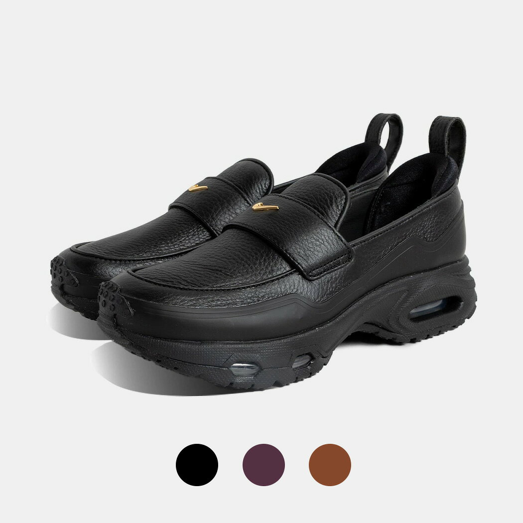 NIKE ナイキ ローファー スニーカー ウィメンズ エア マックス WMNS AIR MAX フェノメナ PHENOMENA 3COLOR ( ブラック 黒 ブラウン 茶色 バーガンディー レッド 赤 厚底 レディース ウィメンズ レザー )