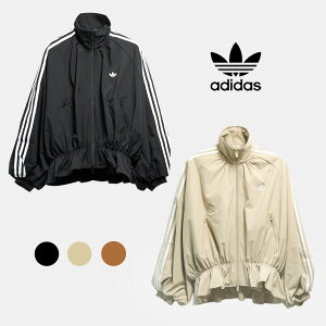 �A�f�B�_�X �u���E�W�[ �I�[�o�[�T�C�Y �g���b�N �W���P�b�g �g�b�v�X adidas BLOUSY OVERSIZED TRACK TOP JACKET 3COLOR ( �W���[�W ���f�B�[�X �E�B�����Y )