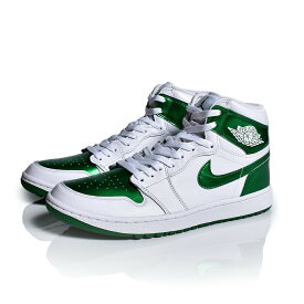 [15時までのご注文で即日発送！！]NIKE AIR JORDAN 1 HIGH GOLF "Metallic Green" ナイキ エア ジョーダン ハイ ゴルフ スニーカー ( 白 緑 グリーン シルバー ゴルフシューズ AJ1 メンズ レディース DQ0660-130 )
