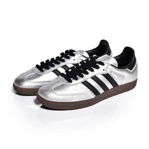 [�N�[�|����P2�{!]adidas SAMBA OG W SILVER BLACK GUM �A�f�B�_�X �T���o �X�j�[�J�[ ( �V���o�[ �� �� �u���b�N �K���\�[�� �����Y ���f�B�[�X JI4218 )