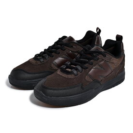 [クーポン＆P2倍!]海外限定 NEW BALANCE NUMERIC NM808LXR "BROWN BLACK" ニューバランス ヌメリック スニーカー ( 日本未発売 茶色 ブラウン 黒 ブラック SKATE スケート メンズ )