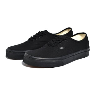 [}\N[|zzI]VANS AUTHENTIC "BLACK BLACK" oY I[ZeBbN Xj[J[ ( @Y  ubN gvubN Y fB[X EBY Ki VN000