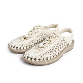 KEEN キーン ウィメンズ ユニーク シューズ サンダル スニーカー WOMEN UNEEK "WHITECAP/CORNSTALK" ( ベージュ レディース SANDAL 1018698 )