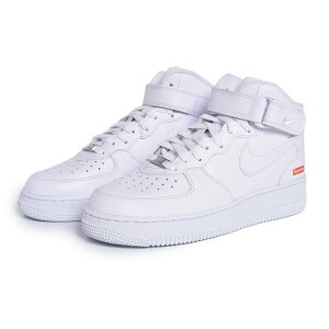 [15܂ł̂őII]NIKE iCL GAtH[X 1 ~bh Vv[ Xj[J[ AIR FORCE 1 MID / SUPREME "WHITE" (  zCg ~bhJbg AF1 Y fB[X FZ8784-100 )