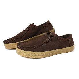 [お買い物マラソン限定クーポン配布中！！]LAST RESORT AB ラストリゾート モック スエード ワラビー スニーカー LOAFER VM006 MOC SUEDE "Coffee Bean / Gum" ( スケート SKATE 茶 ブラウン メンズ レディース )