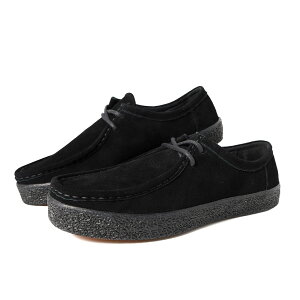 【1000円OFFクーポン配布中!】LAST RESORT AB ラストリゾート モック スエード ワラビー スニーカー LOAFER VM006 MOC SUEDE BLACK ( スケート SKATE 黒 ブラック メンズ レディース )