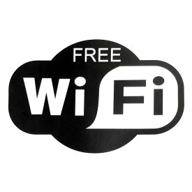 Wi-Fi使えますを案内する透明なステッカー。集客施策や来客へのサービスで。 店頭 受付 集客 来客 無線 LAN WLAN ゲスト GUEST スマート ラウンジ カフェ クリニック