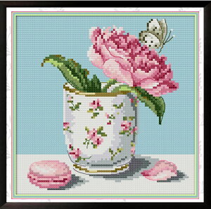 刺繍 クロスステッチ 花 キット 初心者の人気商品 通販 価格比較 価格 Com