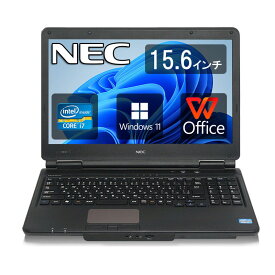 NEC ノートパソコン VKシリーズ ■第2世代Core i7-2640M Office付き テンキー付き Windows11搭載 WIFI 15.6型 メモリ4GB/8GB 新品SSD256GB/512GB/1TB HDMI シリアルポート DVD搭載 中古ノートパソコン
