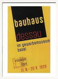 バウハウス デザイン ポスター BAUHAUS アートパネル アート ポスター アートフレーム インテリア 北欧 おしゃれ 額 入り タペストリー 壁掛け インテリアアートパネル ミッドセンチュリー ポスター 絵画 インテリア ウォールアートバウハウス Bauhaus, 1929
