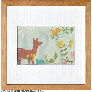 向井さち子 クローバーデザイン Clover アートパネル アートポスター アートフレーム 絵画 絵 複製画 版画 作品 ポスター リトグラフ シルクスクリーン ナチュラル インテリア フレーム付き