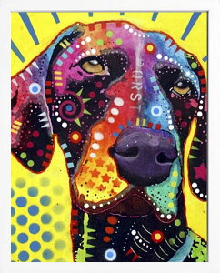 ディーン・ルッソ 犬 猫 動物 アートパネル アートポスター アートフレーム インテリア 北欧 おしゃれ 額 入り タペストリー 壁掛け インテリアアートパネル ポップアート 絵画 インテリア