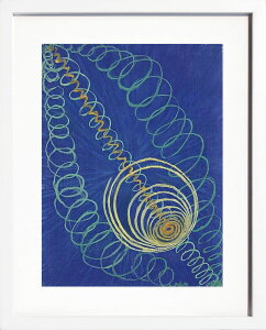 【ライセンスプリント】ヒルマ アフ クリント ポスター アート 絵 リトグラフ 版画 複製画 作品 シルクスクリーン アートパネル アートポスター アートフレーム インテリア フレーム付き 抽
