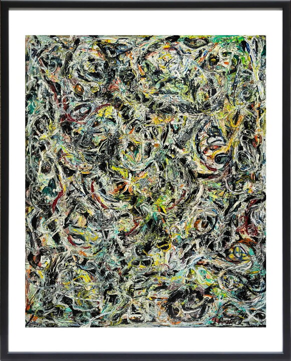 楽天市場 ジャクソンポロック アートパネル 北欧 モダン アートフレーム 額縁付 壁掛け用 アートポスター インテリア 送料無料 ウォールアート 絵画 タペストリー アートボード ポップアート アンティーク シンプル おしゃれジャクソン ポロック Eyes In The Heat Ars