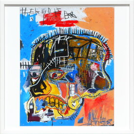 バスキア絵画 ポスター アートパネル アート ポスター アートフレーム インテリア 北欧 おしゃれ 額 入り タペストリー 壁掛け インテリアアートパネル ポップアート 絵画 インテリア 抽象画 ポスター ウォールアートジャン＝ミシェル・バスキア Basquiat Skull