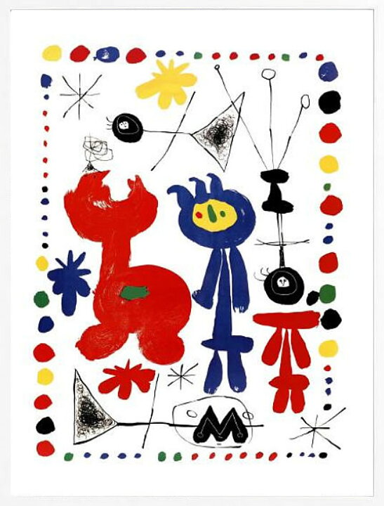 楽天市場】ジョアン ミロ 絵画 ポスター 絵 アートパネル アート 