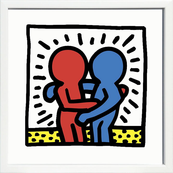 楽天市場】【ライセンスプリント】キース ヘリング 絵画 絵 商品 